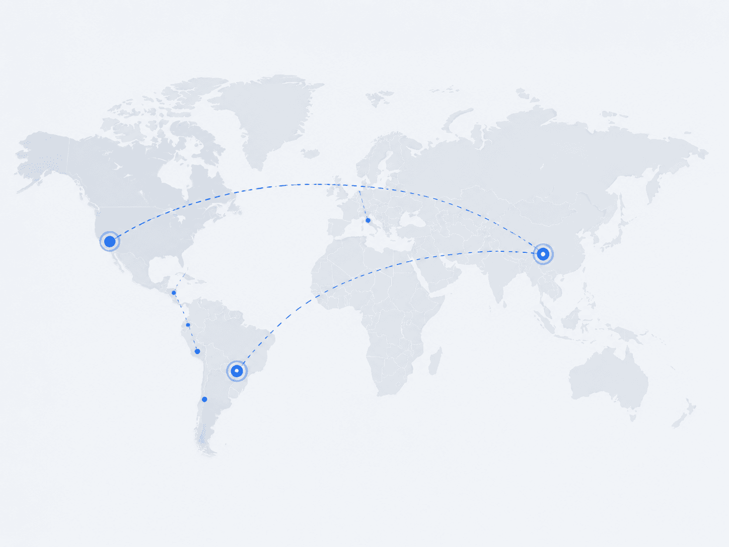 Global document and sample support map